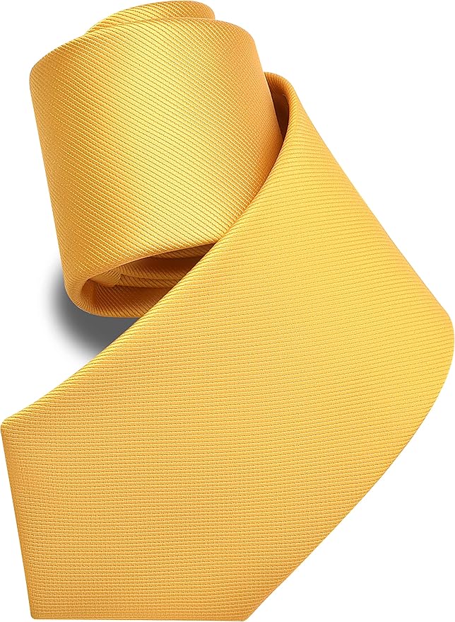Branduce 3.15"（8cm） Men's Solid Color Formal Woven Necktie + Gift Box