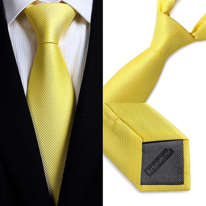 Mens Solid Neckties,2.36'' Wide Slim Tie For Men With Gift Box