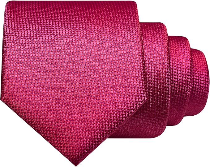 JEMYGINS Mens Tie and Lapel Pin with Pocket Square Tie Clip Sets for Casual and Business 4PCS