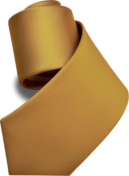 Branduce 3.15"（8cm） Men's Solid Color Formal Woven Necktie + Gift Box