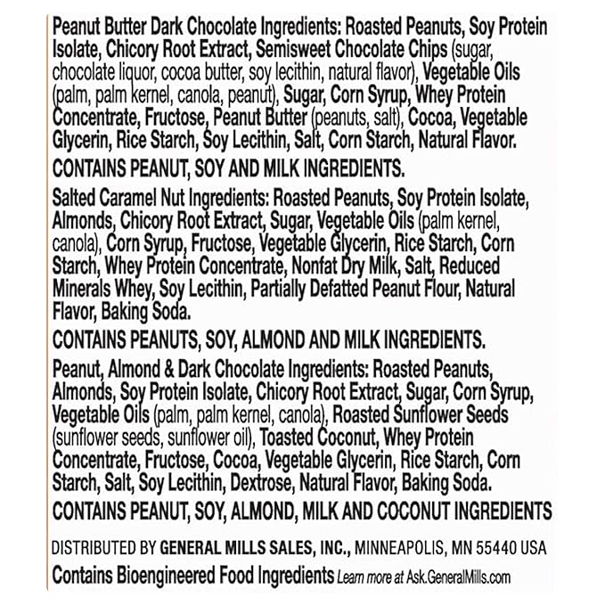 Nature Valley Protein Granola Bars, Snack Variety Pack, Chewy Bars, 15 ct, 21.3 OZ (Pack of 2)