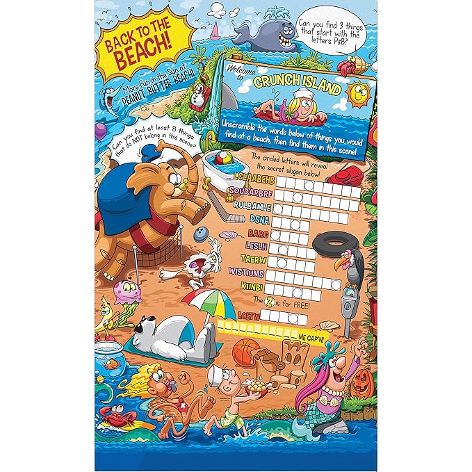 Cap'n Crunch Cereal, Peanut Butter, 18.8oz Box, Packaging May Vary