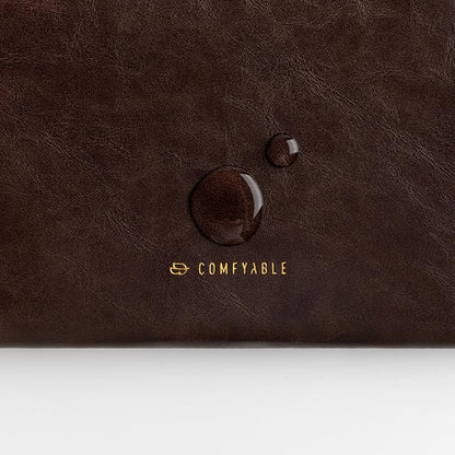 Comfyable Leather Laptop Sleeve Compatible with 16 Inch MacBook Pro M4 2024 & 15 Inch MacBook Air M4 M3 M2 2025, Briarwood