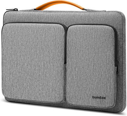 tomtoc 360 Protective Laptop Sleeve for 2025 14-inch MacBook Pro M5/M4/M3/M2 Pro/Max A3434 A3401 2025-2021, 13.5-14.4 Inch Surface Laptop 7/6/5/Studio 2/1, Water-Resistant Carrying Case
