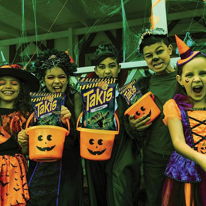 Takis Zombie 18 pc / 1 oz Multipack, Habanero & Cucumber Flavored Extreme Spicy Rolled Tortilla Chips