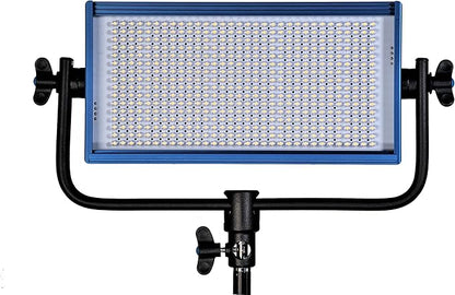 Dracast Pro Series LED1000 Bi-Color LED 2 Light Kit with V-Mount Battery Plates and Light Stands