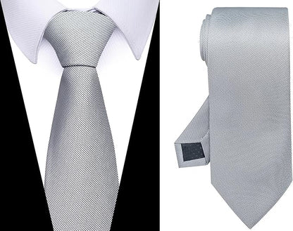 Tie For Men Necktie Woven Jacquard Neck Ties Set 6 PCS