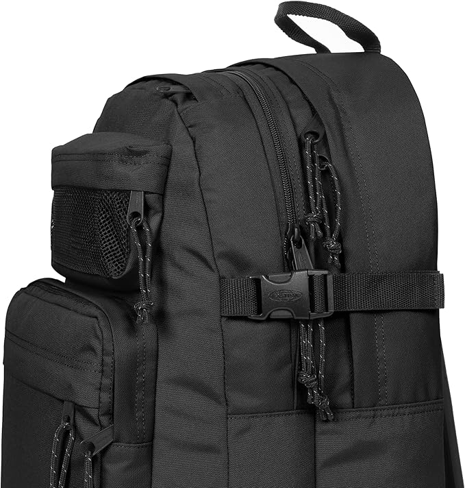 EASTPAK Double Pro – 32L Performance Backpack with 16" Laptop Sleeve, Dual Compartments, Security Pocket, Bottle Holder & Organizer, Black