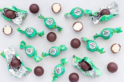 Alter Eco | Mint Creme Truffles | 58% Pure Dark Cocoa, Fair Trade, Organic, Non-GMO, Gluten Free Dark Chocolate Truffles | 80 Truffles