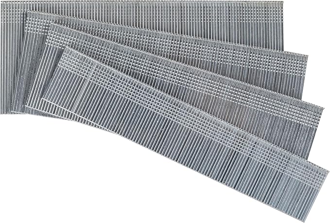 HamWoo 18 Gauge by 1 to 2-in Multi-Pack Brad nails, 1200-Pack Including 1"- 300; 1-1/2"- 300; 1-3/4"- 300; 2" - 300