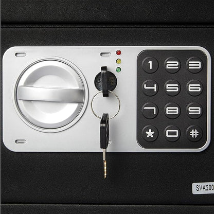 Amazon Basics Steel Security Safe and Lock Box with Electronic Keypad - 0.16 cu. ft.