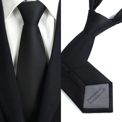 Mens Solid Neckties,2.36'' Wide Slim Tie For Men With Gift Box