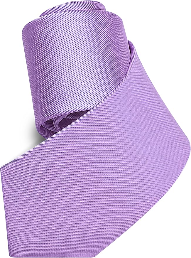 Branduce 3.15"（8cm） Men's Solid Color Formal Woven Necktie + Gift Box