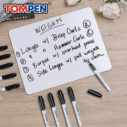 Dry Erase Markers Chisel Tip Black,48 Count Bulk,Erasable Whiteboard Markers with Low Odor Ink Quick-Drying for Calendar Boards Office Home School Writing Planning