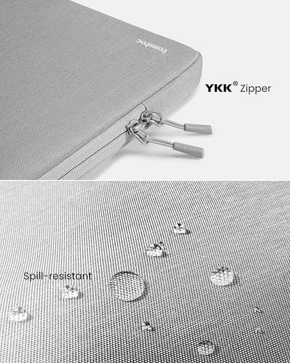 tomtoc 360° Protective Laptop Sleeve for 15-inch MacBook Air M4/A3241 2025, M3/A3114 2024, M2/A2941 2023, 15-inch MacBook Pro A1990 A1707, Dell XPS 15 Plus Laptop, Water-Resistant Computer Case Bag