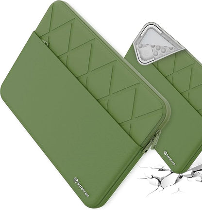 Smatree Laptop Sleeve for 14 inch Acer Swift Go 14 SFG14-71-52TV/71-54AP/71T-71SZ/71-785V, for Acer Swift Go SFG14-72T-58SH/72T-71QF/72T-718K/72-72YK, Protective Laptop Case with Pocket, Green (E413G)