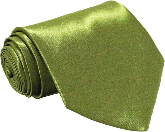 Soophen Mens Necktie 3.75" Tie Solid Color Ties