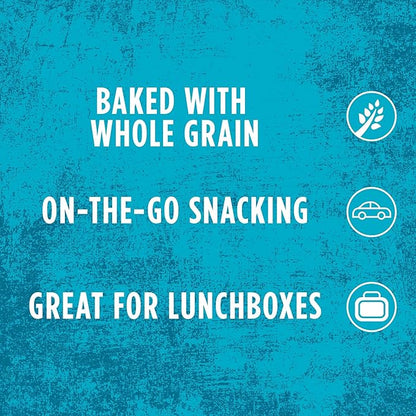 Kellogg's Scooby-Doo! Graham Cracker Snacks, Cinnamon, Made with Whole Grain, (1 Oz Bag), 40 Bags