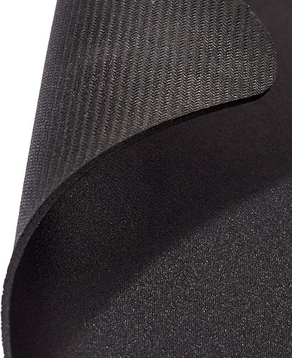 Amazon Basics Square Mouse Pad, Cloth with Rubberized Base, Standard, Black, 12.4L x 10.6W inches