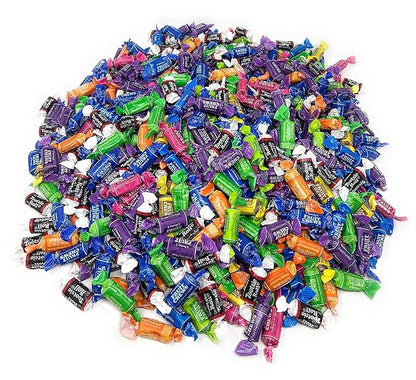 Holiday Tootsie Roll Fruit Chews And Original Chocolate Midgees American Chewy Taffies Candy Individually Wrapped In Resealable Bag Bulk 10 Lbs 500+pcs (160 oz) - Made In USA