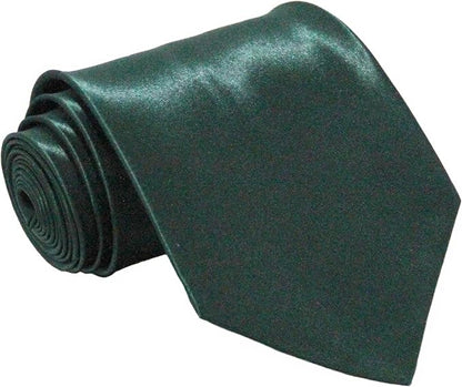 Soophen Mens Necktie 3.75" Tie Solid Color Ties
