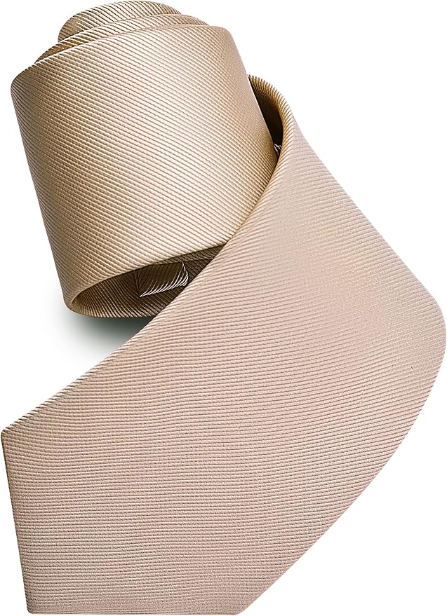 Branduce 3.15"（8cm） Men's Solid Color Formal Woven Necktie + Gift Box