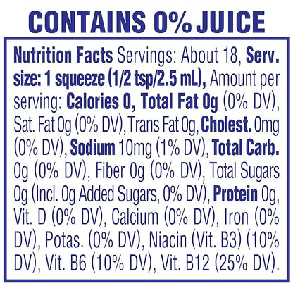 Crystal Light Liquid Strawberry Pineapple Refresh Energy Drink Mix with Caffeine (1.62 fl oz Bottle) (Pack of 1)