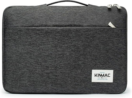 Kinmac 360° Heavy Duty Protective Laptop Computer Sleeve case Bag Cover with Handle for MacBook Pro 14 inch,14 inch-14.4 inch HP Lenovo Dell ASUS Acer Laptop (Black)