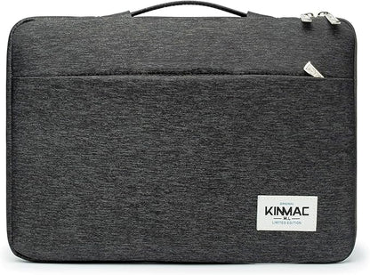 Kinmac 360° Protective Laptop Sleeve Case Bag Cover with Handle for MacBook Air 15 inch, and 15 inch-15.6 inch HP,Lenovo,Dell,ASUS,Acer Notebook Computer (Black)