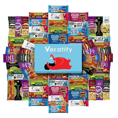 Snacks Gift Variety Basket for Adults (101 Count) Snacks Gift Variety Package Gift Arrangement Perfect for Men, Women, Adults, Military, Office, School, Work, Employee Appreciation - Gift Basket