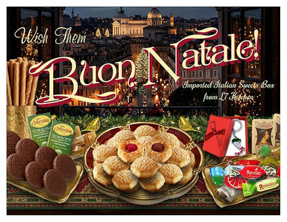Premium Italian Holiday Sweets Gift Box