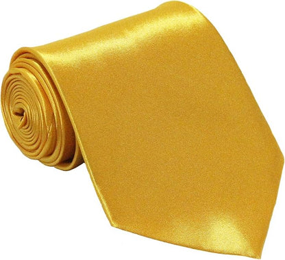 Soophen Mens Necktie 3.75" Tie Solid Color Ties