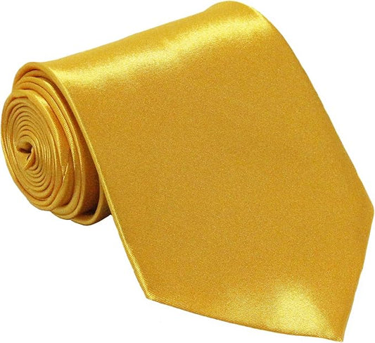 Soophen Mens Necktie 3.75" Tie Solid Color Ties
