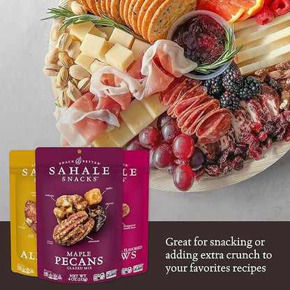 Sahale Snacks Glazed Nut Mix Variety Pack, 4 Ounces (Pack of 6)