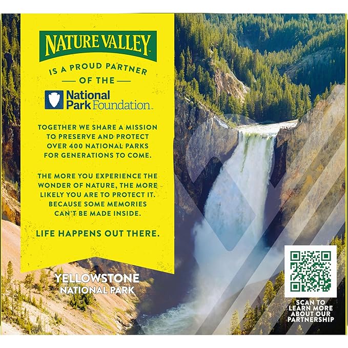 Nature Valley Chewy Protein Granola Bars, Salted Caramel Nut, 5 Bars, 7.1 OZ