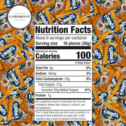 Nerds Spooky Gummy Clusters - 2 lbs Individually Wrapped Candy Pack - 46 Pieces - Classic & Delicious Gummy Candy for Halloween, Movie Nights, Birthdays, Pantry & Baby Showers
