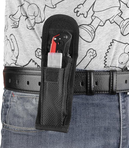 Folding Utility Knife, Heavy Duty Box Cutter Knife, Pocket Razor Utility Knives with 10 Razor Blades, Screwdriver, Saw, Belt Clip, Safety Lock, EDC Work Knives, Gifts for Men Wowen