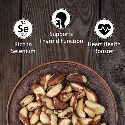 I’m A Nut Brazil Nuts, Dry Roasted, 48oz (3 lb) | No oil | No Herbicides Or Pesticides | Batch Tested Gluten & Peanut Free | Non GMO | No PPO | Vegan and Keto Friendly | Premium Quality | Made from 100% Natural Brazil Nuts