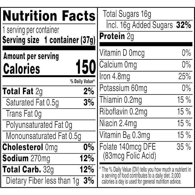 Cap'n Crunch Breakfast Cereal, Crunchberries, 1.3 Ounce (Pack of 12)