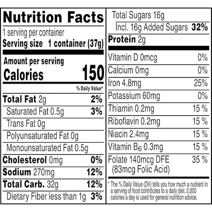 Cap'n Crunch Breakfast Cereal, Crunchberries, 1.3 Ounce (Pack of 12)