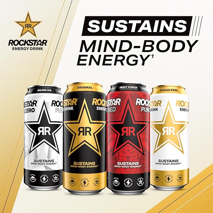 Rockstar Zero Carb 16oz 12pk