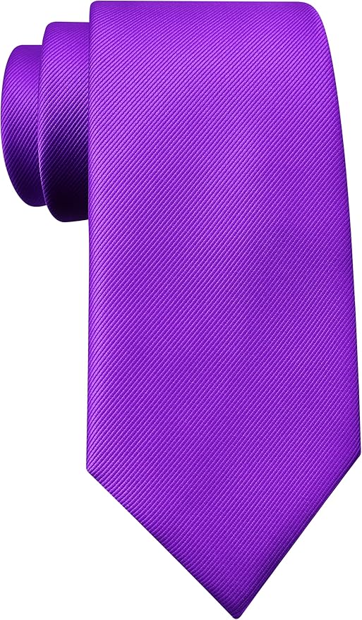 GUSLESON Classic New 3.15"（8cm） Men's Solid Color Necktie Wedding Business Tie + Gift Box