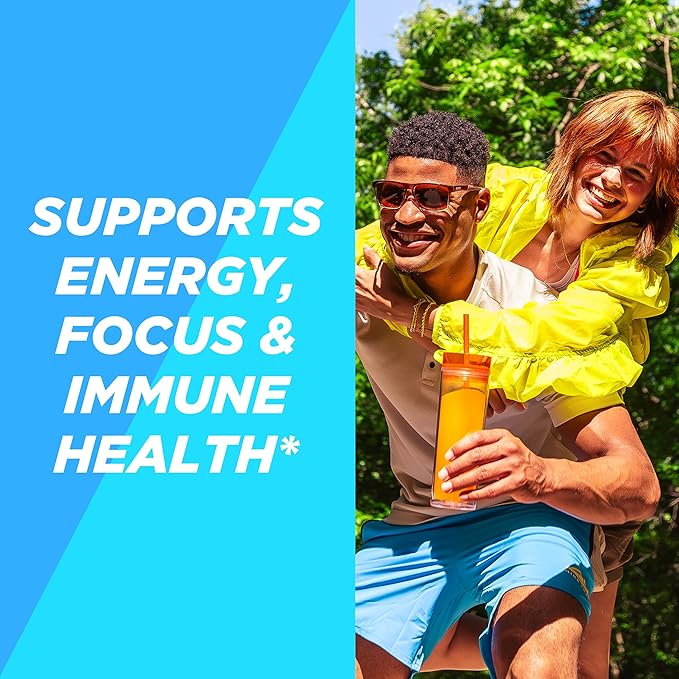 AdvoCare Spark - Energy Drink Mix - Vitamin & Amino Acid Supplement - Supports Energy & Focus - Portable Immune Support - Sugar-Free - - Orange Cream Float, 14 Stick Packs (3.5 oz)