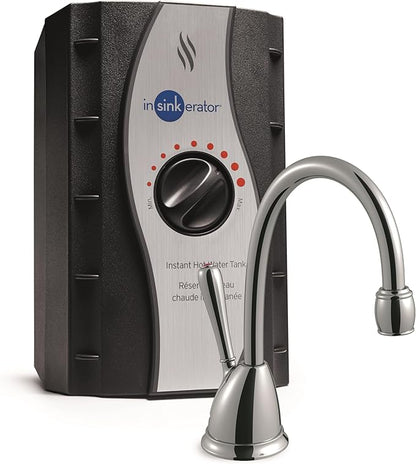 InSinkErator H-View-C Involve View Instant Hot Water Dispenser System with Stainless Steel Tank, Chrome