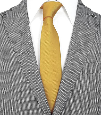 Skinny Solid Ties for Men, 2.5 inch Slim Plain Neckties 4-Pack