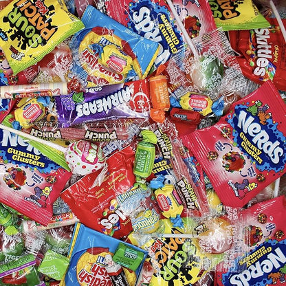 Bulk Candy Variety Pack - 20 lb Candy - Candy Bulk Individually Wrapped Candy- Halloween Candies - Trick Or Treat Candies - Piñata Filler Stuffers - Pinata Candy Stuffers - Candy Party Favors
