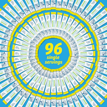 Wyler's Light Singles To Go Powder Packets, Water Drink Mix, Lemonade, 16 Count, 6 Boxes (96 Single Servings)