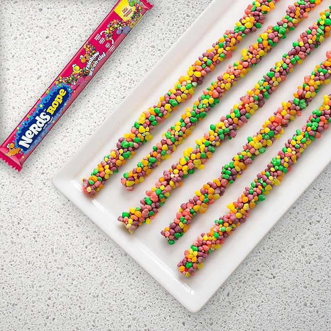 Nerds Rope Candy, Rainbow, 0.92 Ounce (Pack of 48)