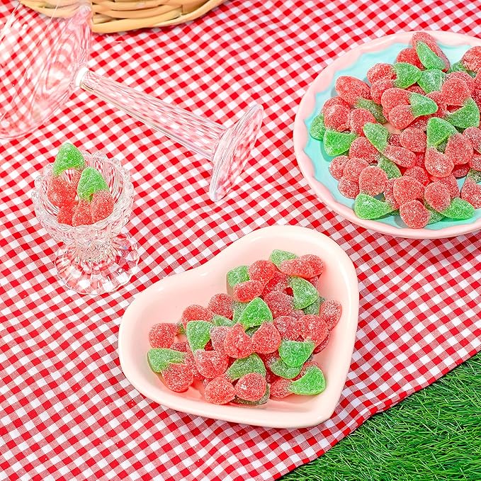 Kervan Candy Bebeto Sour Cherry – Fruity, Soft & Sour Gummy Candy Bulk for Kids, Gift Snacks and Parties – Sour Cherry Gummies Big Party Size Bag (5 lbs)