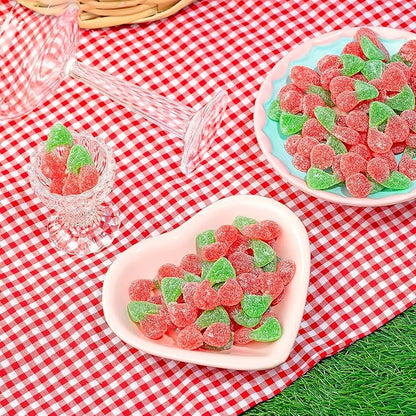 Kervan Candy Bebeto Sour Cherry – Fruity, Soft & Sour Gummy Candy Bulk for Kids, Gift Snacks and Parties – Sour Cherry Gummies Big Party Size Bag (5 lbs)
